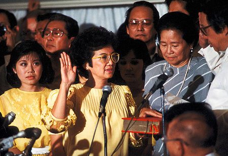 Key players in the 1986 People Power Revolution