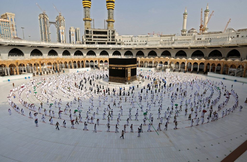 Pilgrims stone Satan in last major rite of scaled-back hajj