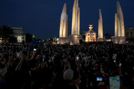 ‘Come out or lose’: Thai youth take to street in pro-democracy protest