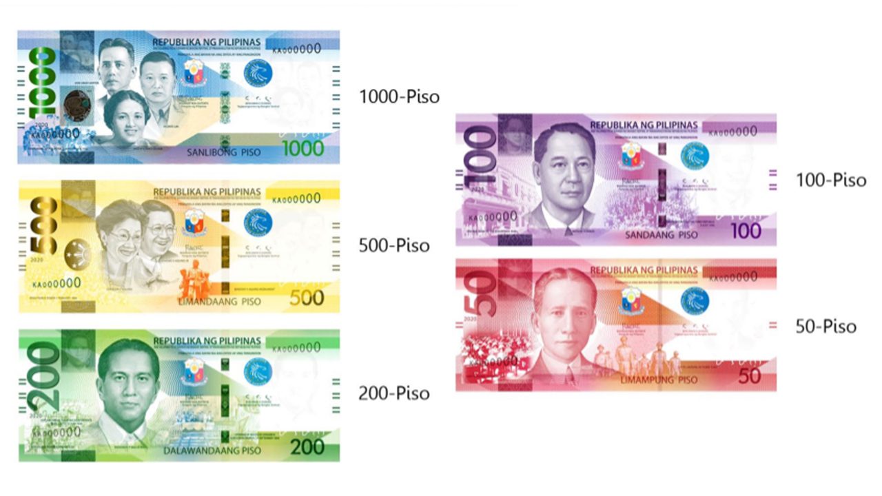 Philippine peso bills ‘enhanced’ for elderly, visually impaired
