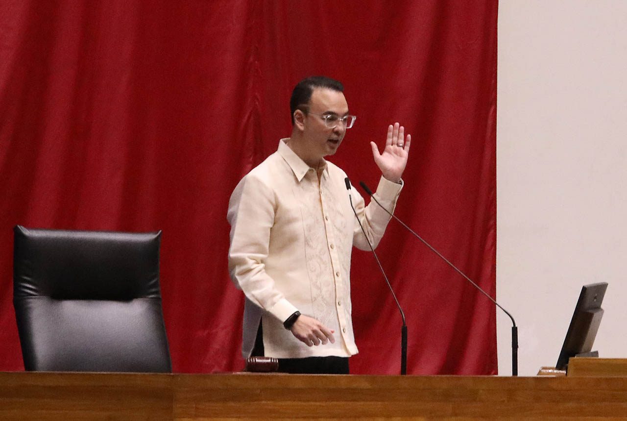 Cayetano rejects Velasco election, slams ‘fake session’ at Celebrity Club