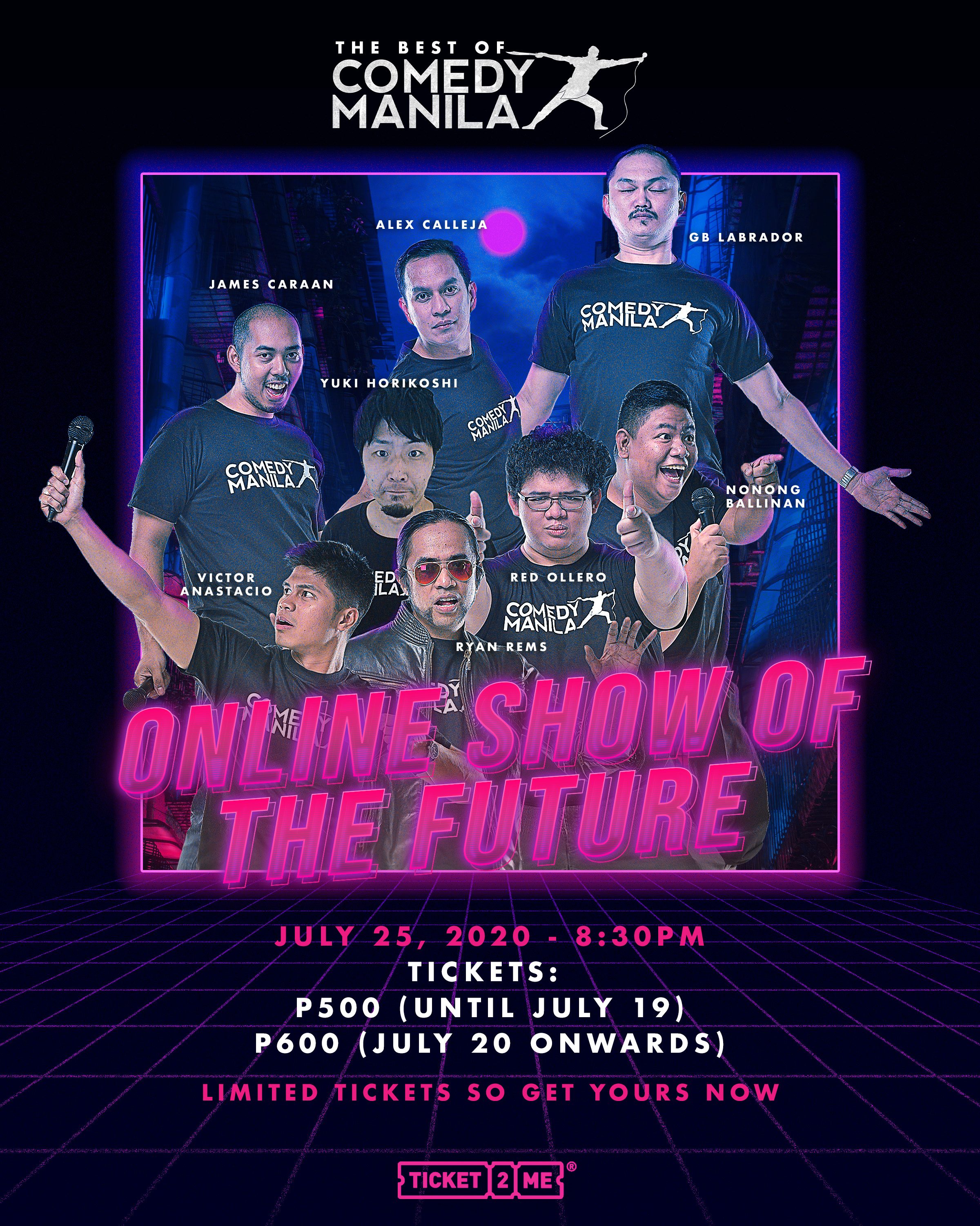Comedy Manila brings biggest show online