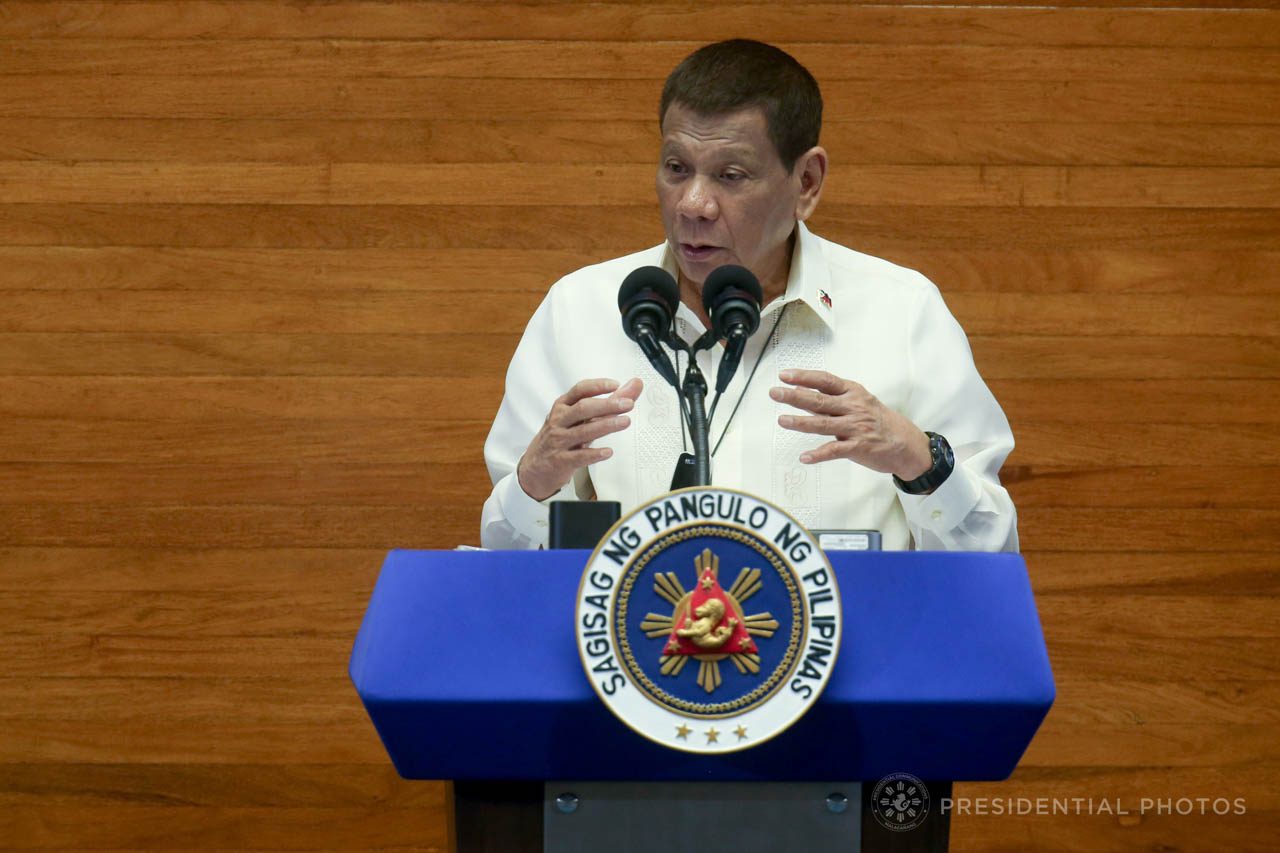 Duterte begins rehearsals for last SONA