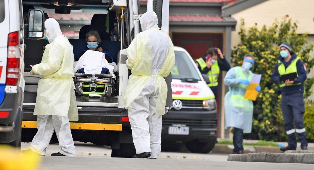 Australia posts record number of new virus cases
