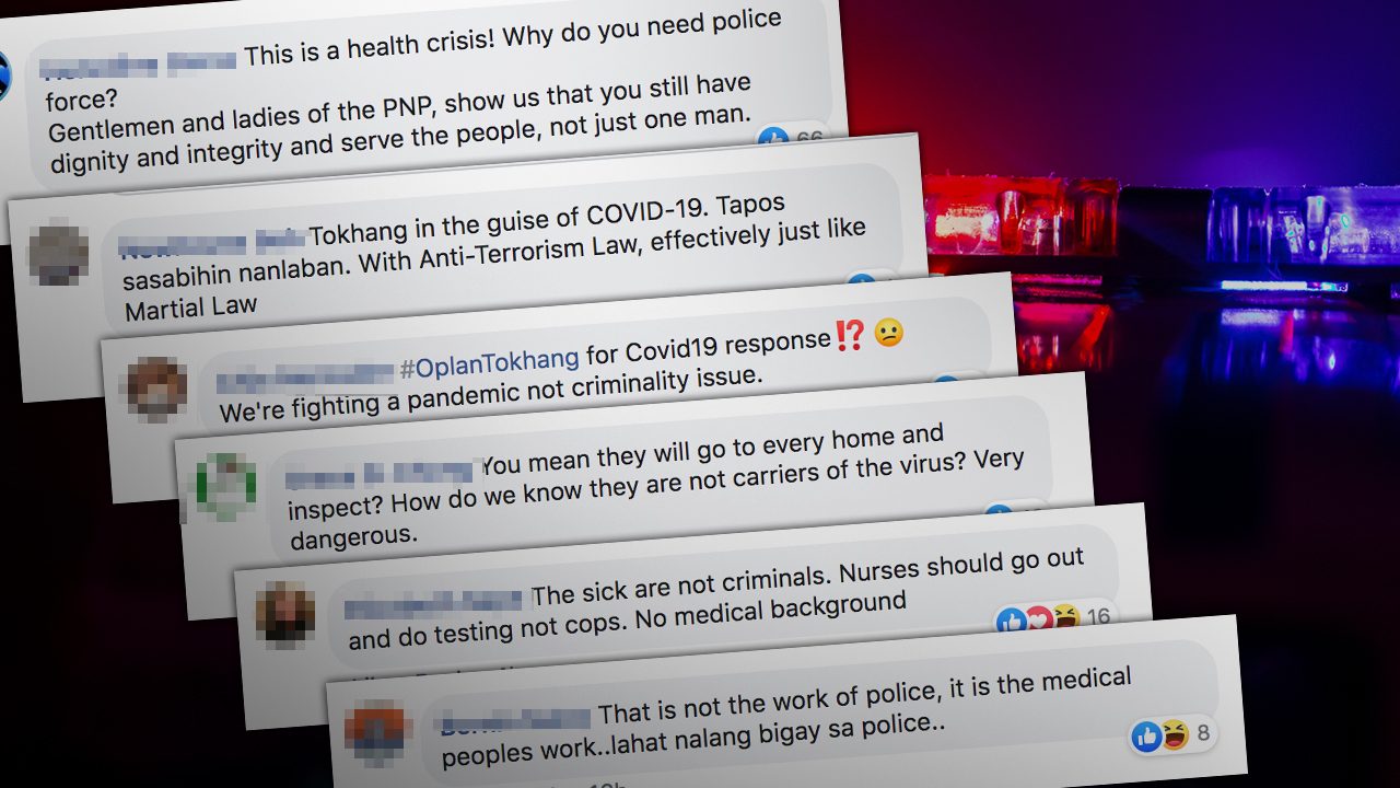 ‘Tokhang, COVID edition’: Netizens slam police house-to-house virus operations