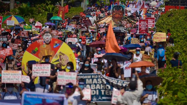 #SONAgkaisa: Despite pandemic, Filipinos protest ‘worsened’ hardships in Duterte’s 4th year