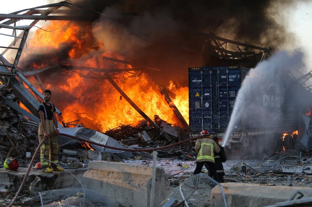 IN PHOTOS: Aftermath of Beirut explosions
