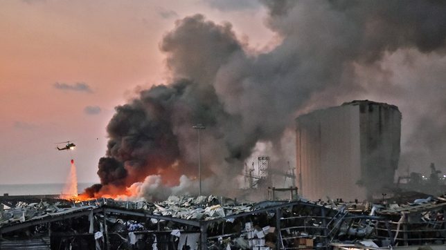 Lebanon asks Russia for satellite images from day of port blast