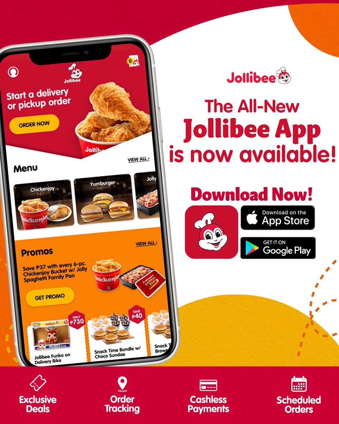 Jollibee launches new app for delivery