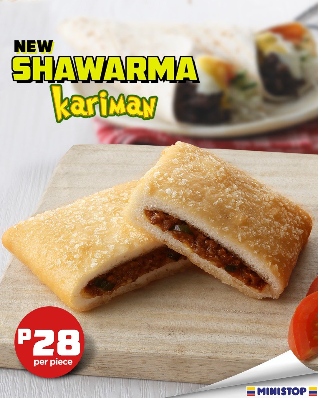 LOOK: Ministop offers new shawarma kariman