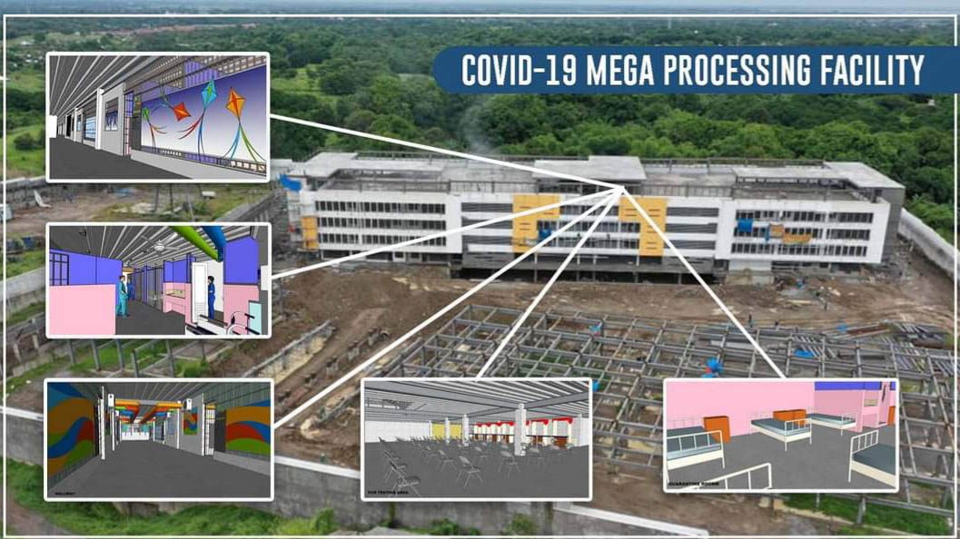 LOOK: Largest COVID-19 processing facility in Bataan to rise in Orani