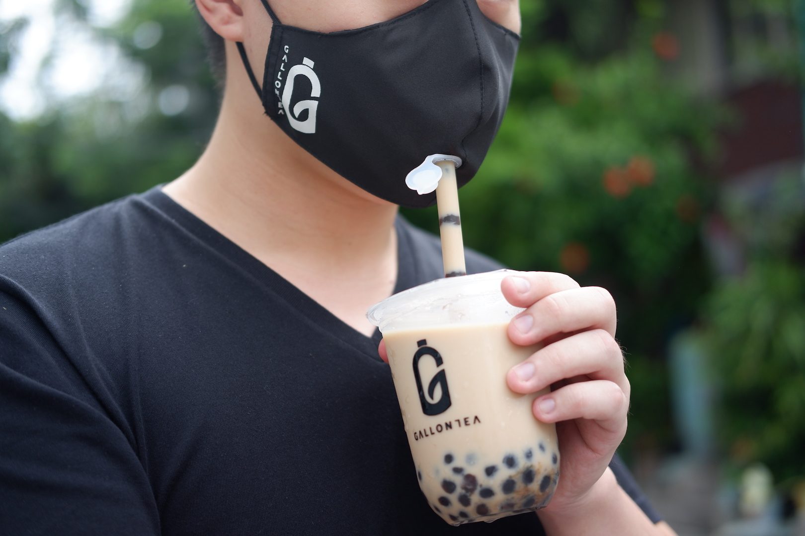 LOOK: This ‘sippy face mask’ lets you drink while on-the-go