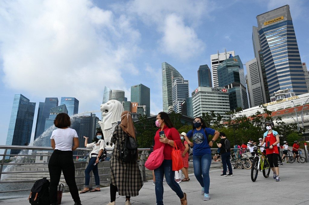 Virus-hit Singapore’s recession deeper than estimated