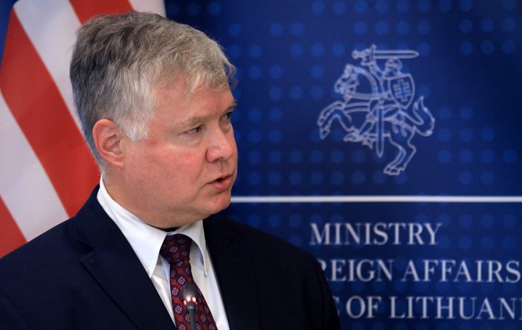 US envoy meets Belarusian opposition figurehead