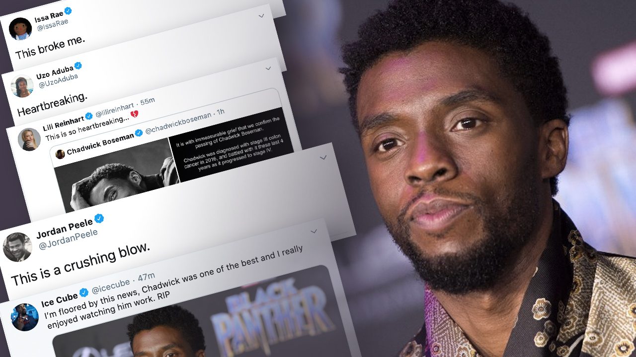‘A crushing blow’: Entertainment industry mourns death of ‘Black Panther’ star Chadwick Boseman