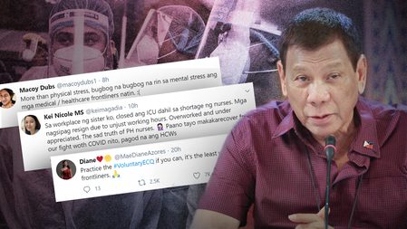 Frontliners not the enemy: Filipinos decry Duterte’s contempt for medical community
