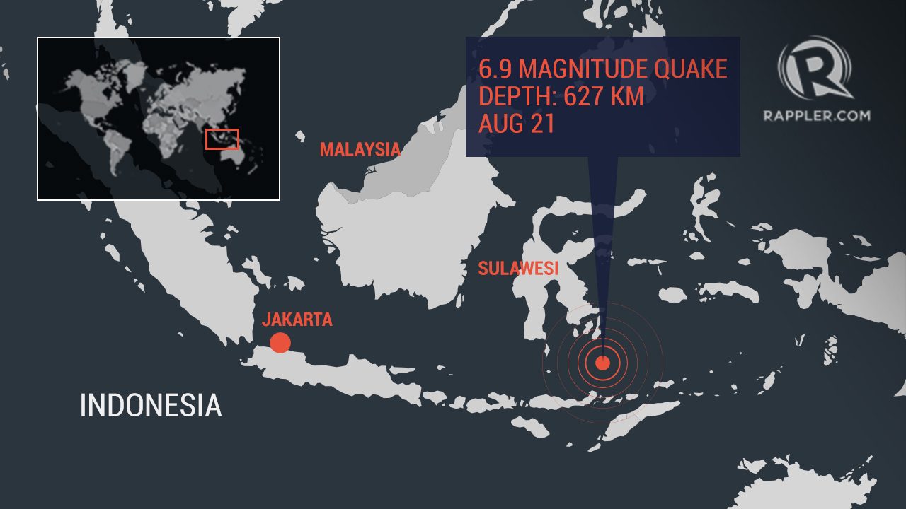 Magnitude 6.9 earthquake strikes off Indonesia – USGS