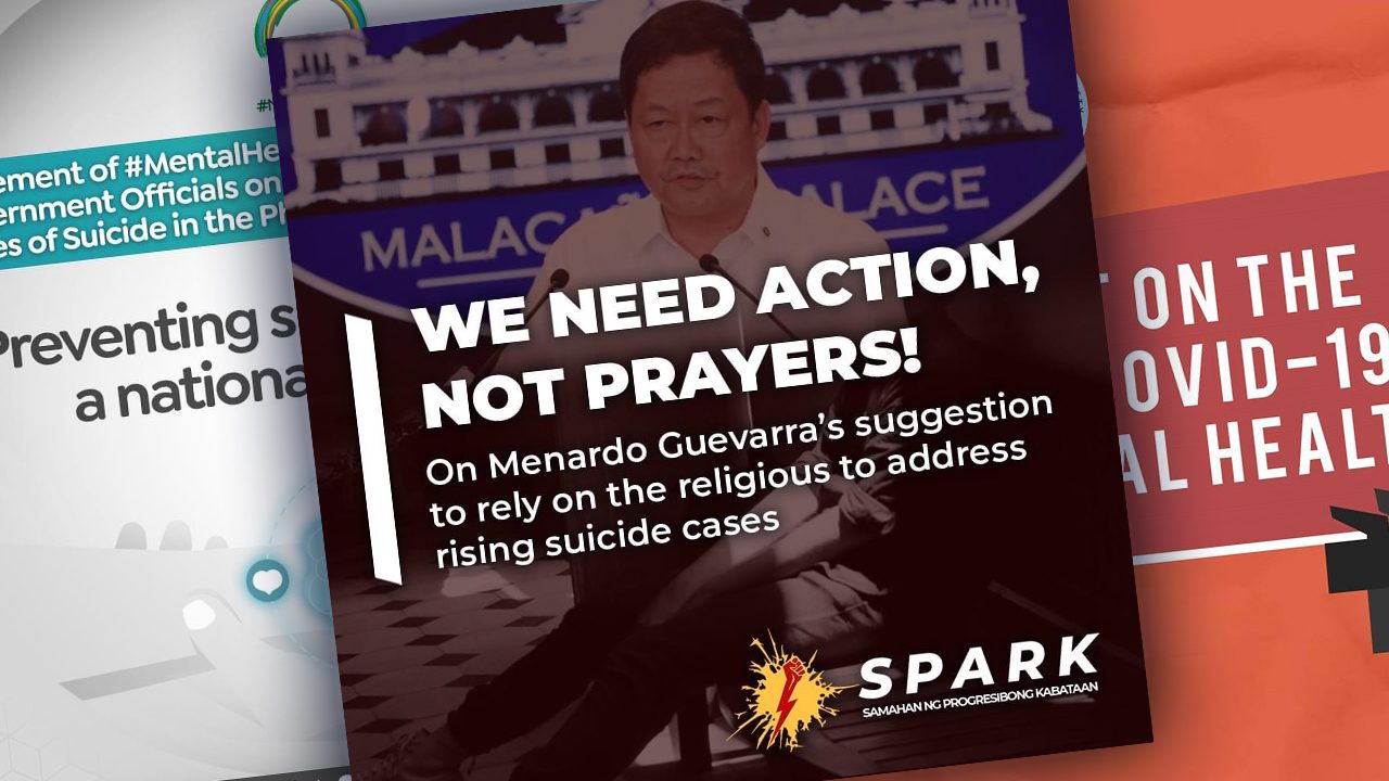 Groups slam gov’t for relying on religious leaders as suicide cases rise in PH