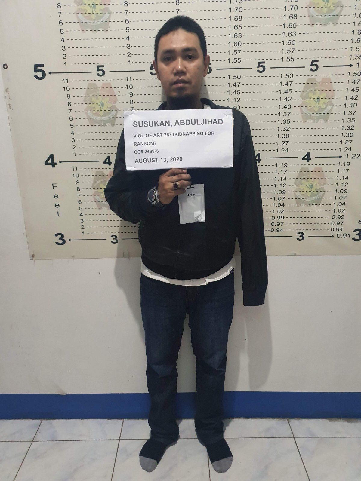 PNP arrests Abu Sayyaf leader Idang Susukan in Davao City