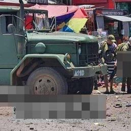 14 people killed, 75 wounded as twin blasts hit Jolo town center