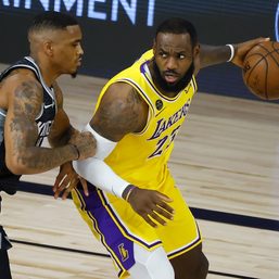 Lakers fall to Kings in last tuneup for NBA playoffs