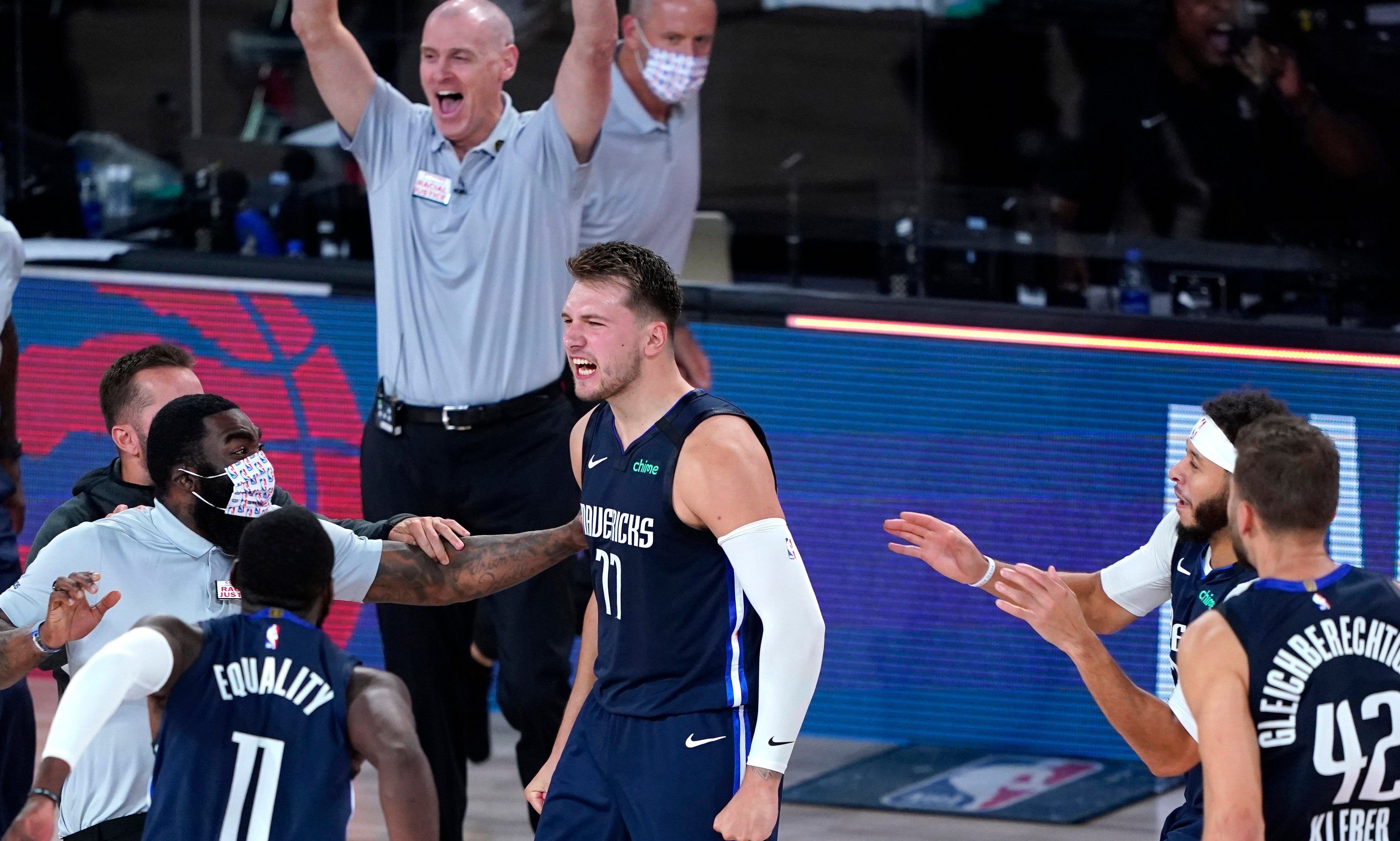 Doncic nails epic game-winner to tie Mavericks-Clippers series