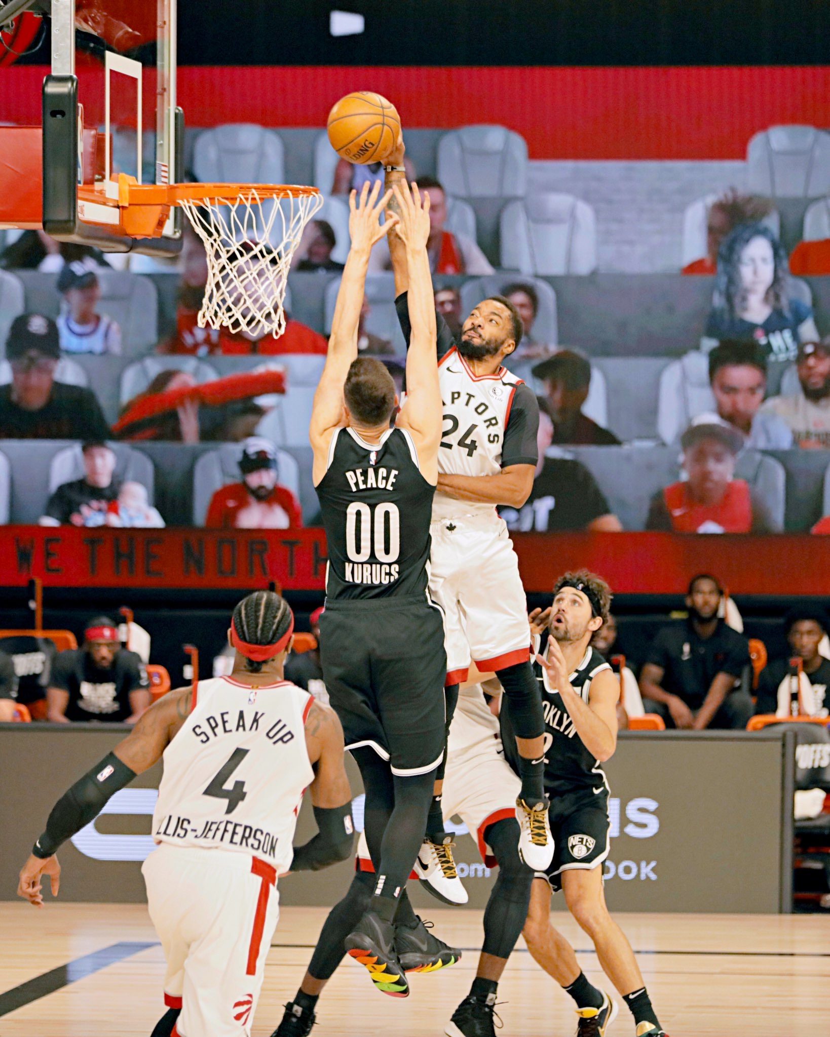 Defending NBA champion Raptors claw out victory over Nets