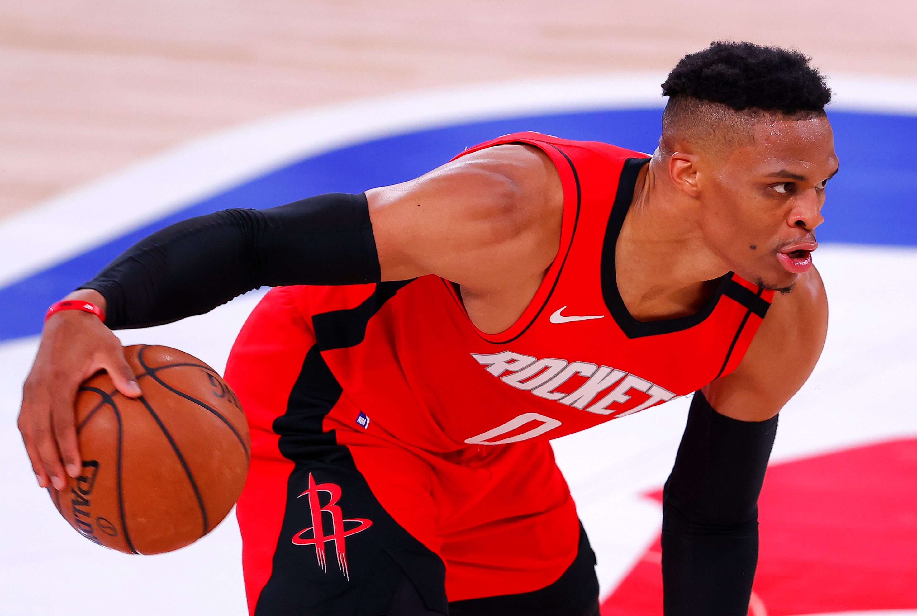 Westbrook shines late for Rockets as Bucks crumble