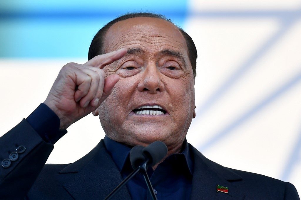 Italy’s Berlusconi hospitalized after contracting virus