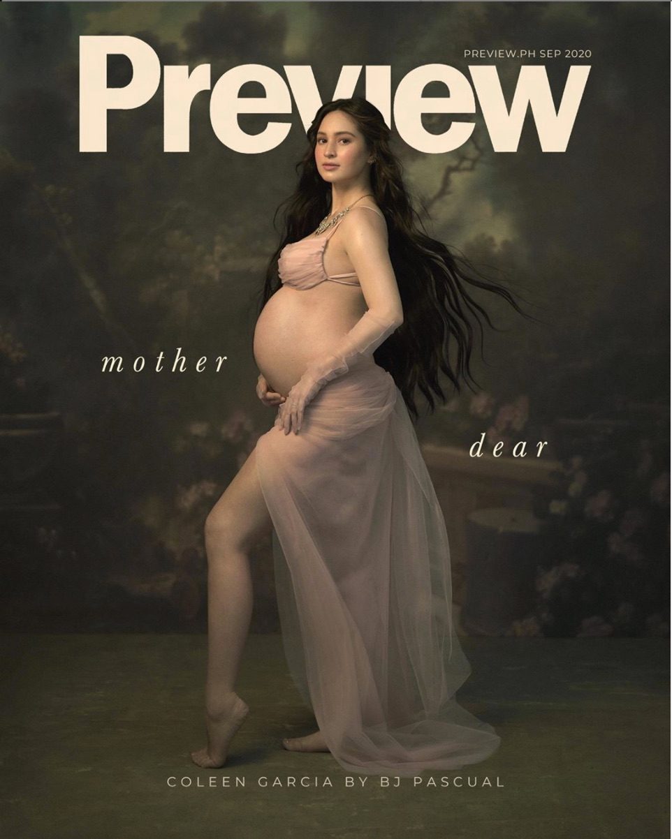 LOOK: Pregnant Coleen Garcia is a renaissance painting in her Preview cover