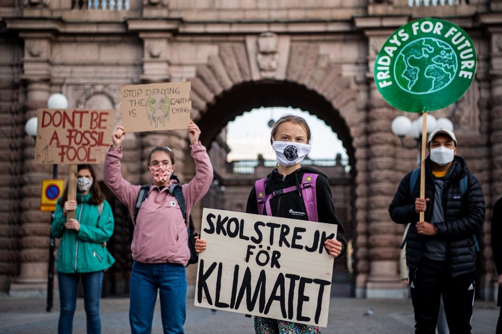 Greta calls for more climate pressure on decision-makers