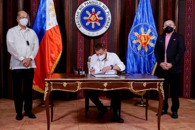 Duterte signs Bayanihan 2 law that extends his special powers