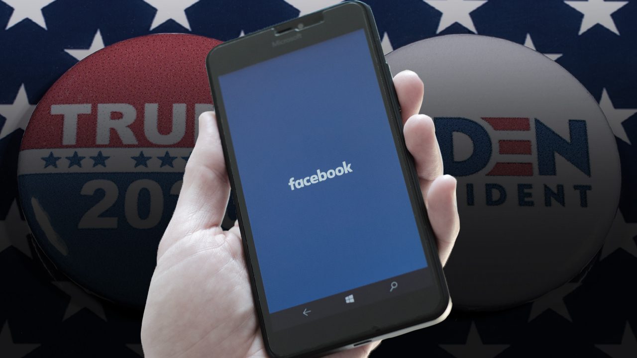 Facebook to reject political ads claiming early victory in US elections