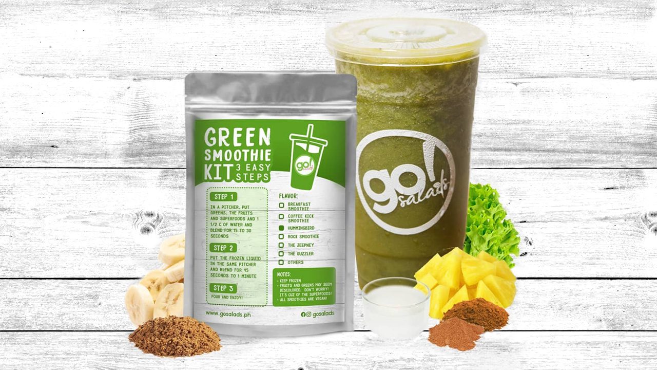 Blend from home: Go! Salads offers do-it-yourself smoothie kits