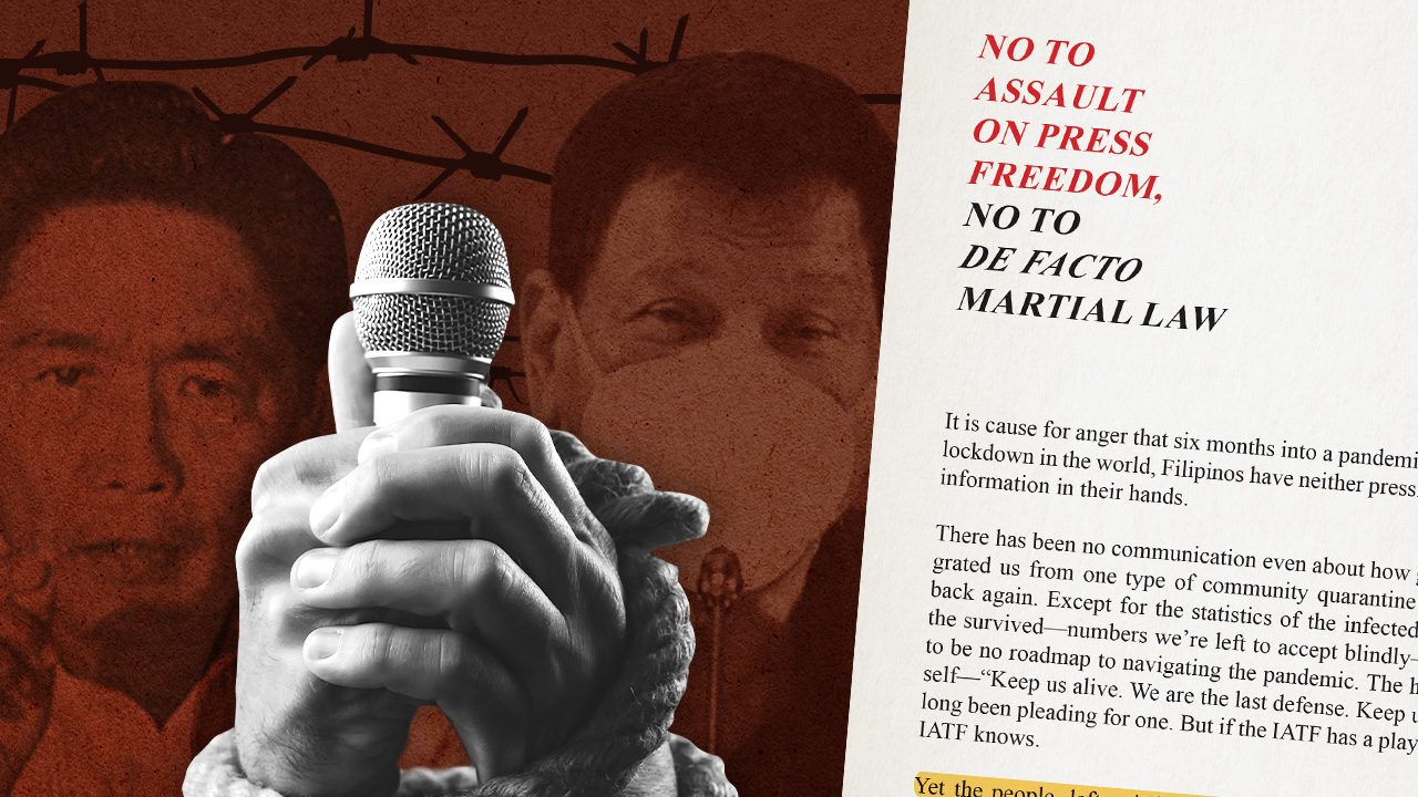 ‘Not on our watch’: Journalists who survived Martial Law vow to continue fight for democracy