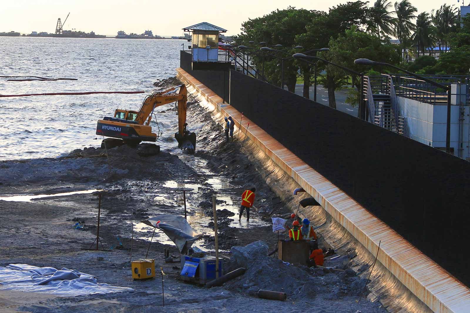 Artificial beach in Manila Bay not in NEDA’s master plan, DENR admits