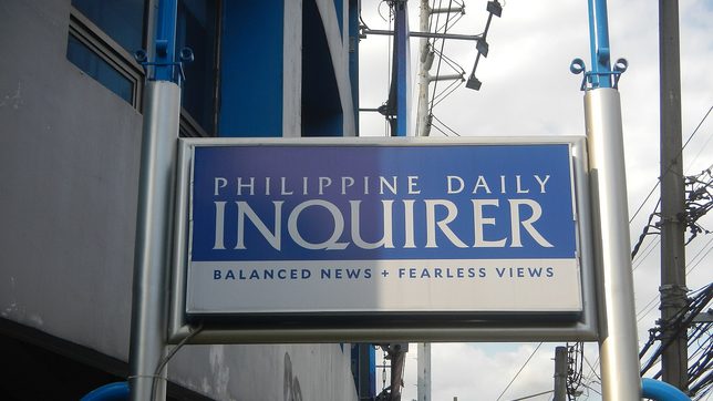Ex-Inquirer top editor hits management’s ‘unprincipled’ deal on pork barrel libel case