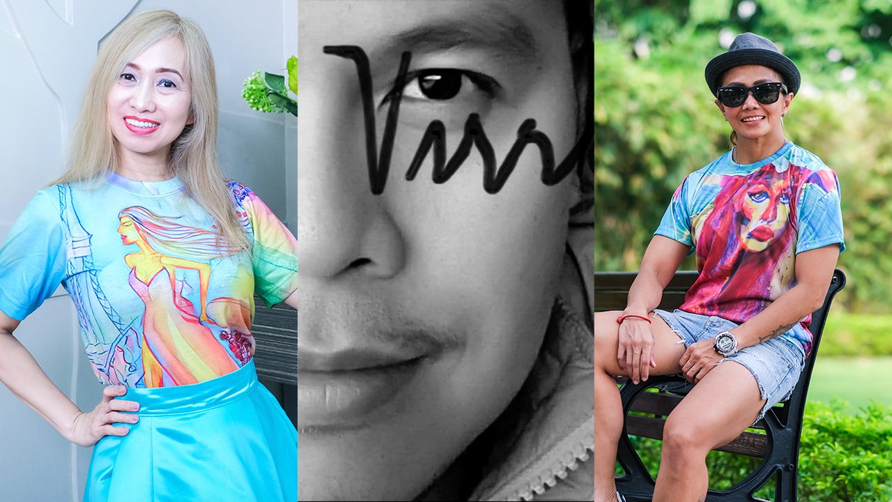 Pinoy nurse-turned-artist sells printed shirts to aid children with HIV during pandemic