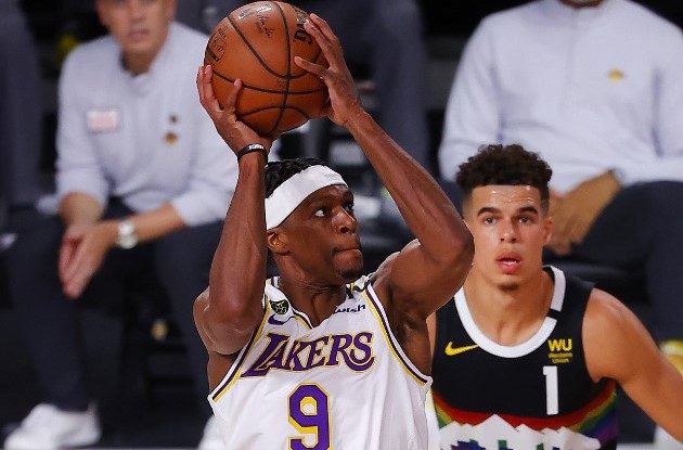 ‘Playoff Rondo’ almost steals show from Nuggets