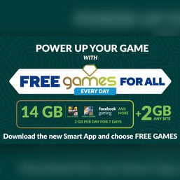 Smart, TNT unveil Free Games for All promo  for Filipino mobile gamers