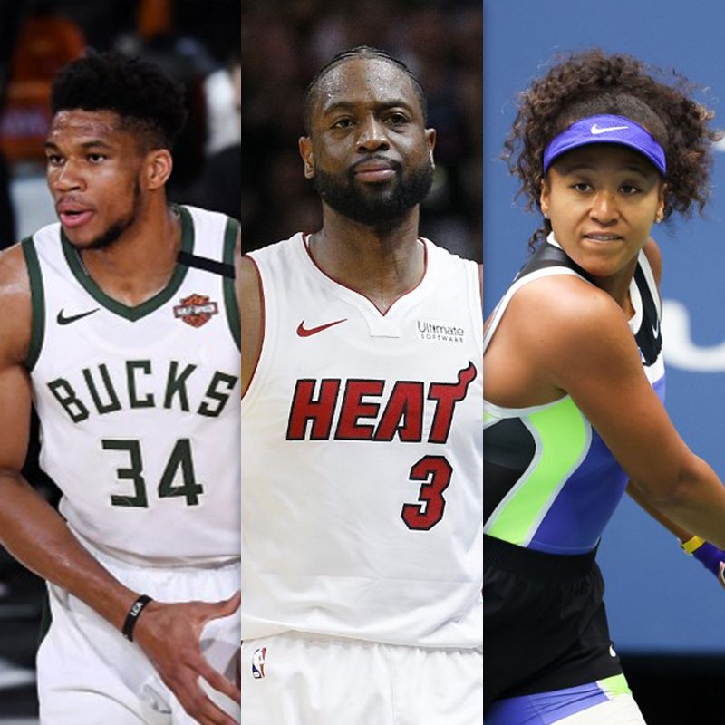 Giannis, Wade, Osaka lead athletes in TIME 100