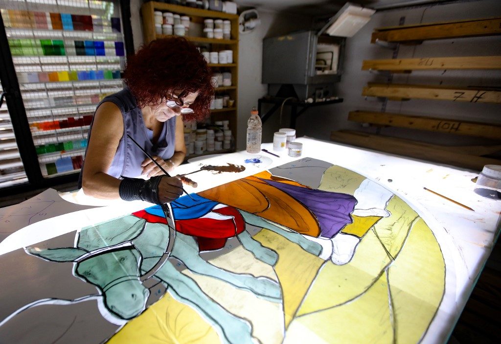 Lebanese artists in overdrive to restore Beirut’s beauty