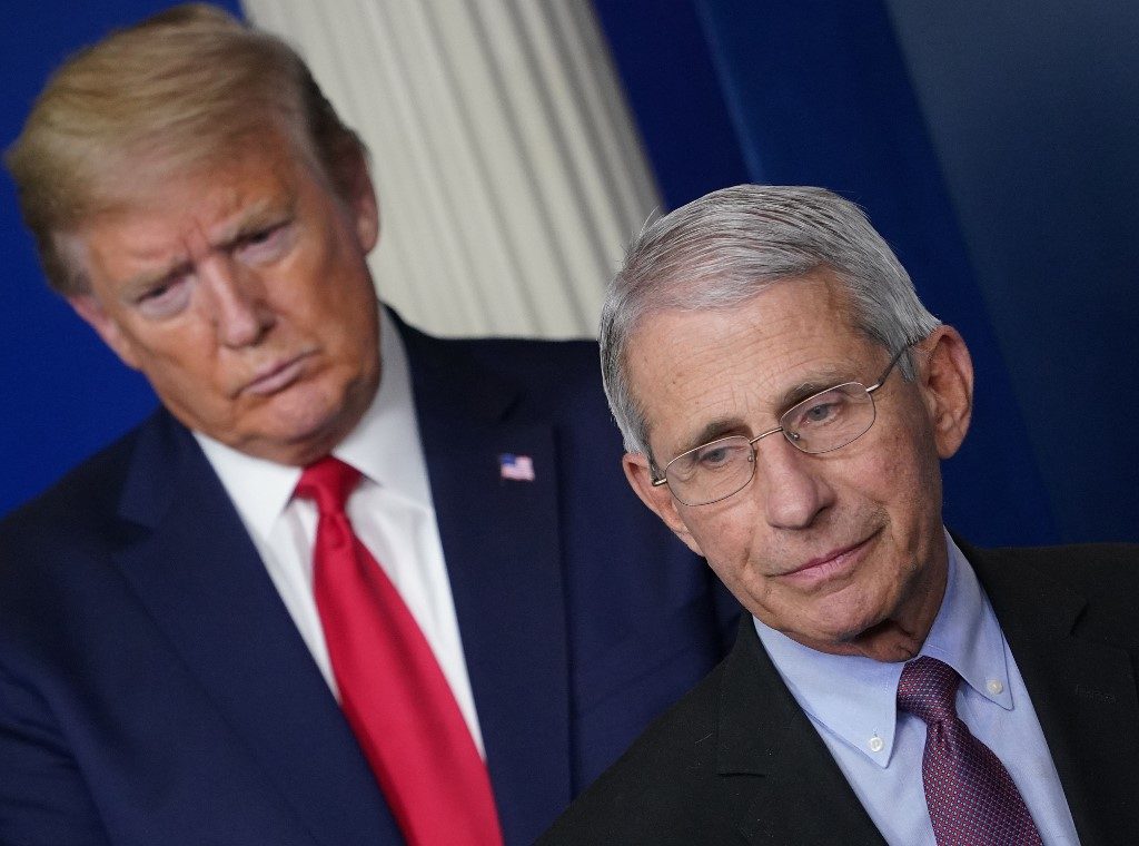 Trump slams gov’t COVID-19 expert Fauci ‘and all these idiots’
