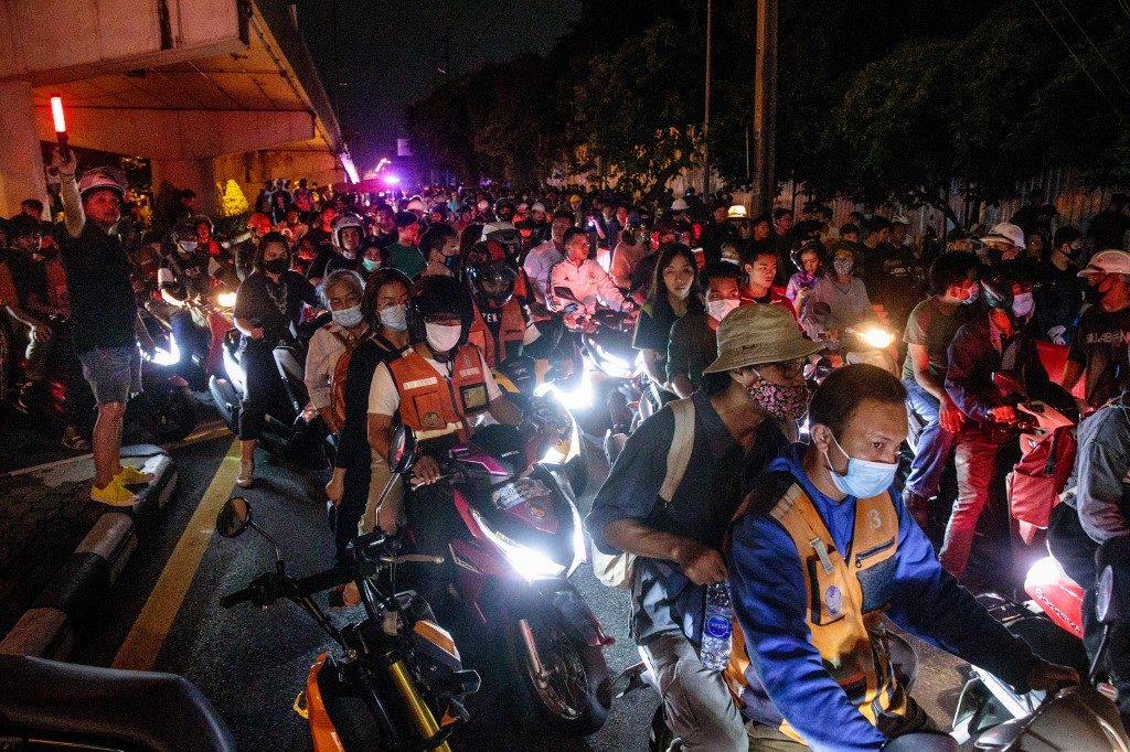 Rebel alliance: Bangkok’s motortaxi drivers aid Thai protesters