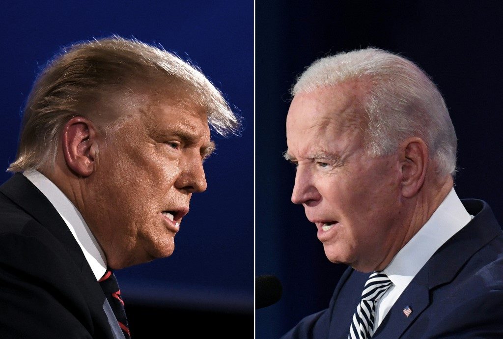 Biden, Trump both predict victory as president alleges theft
