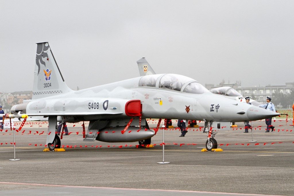 Pilot killed as Taiwan fighter jet crashes into sea
