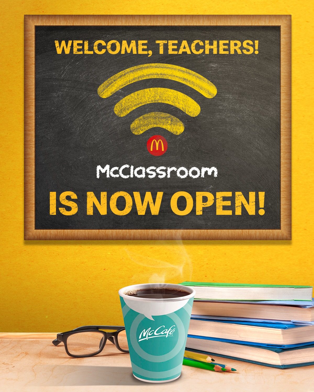 McDonald’s to convert party rooms into McClassrooms for teachers