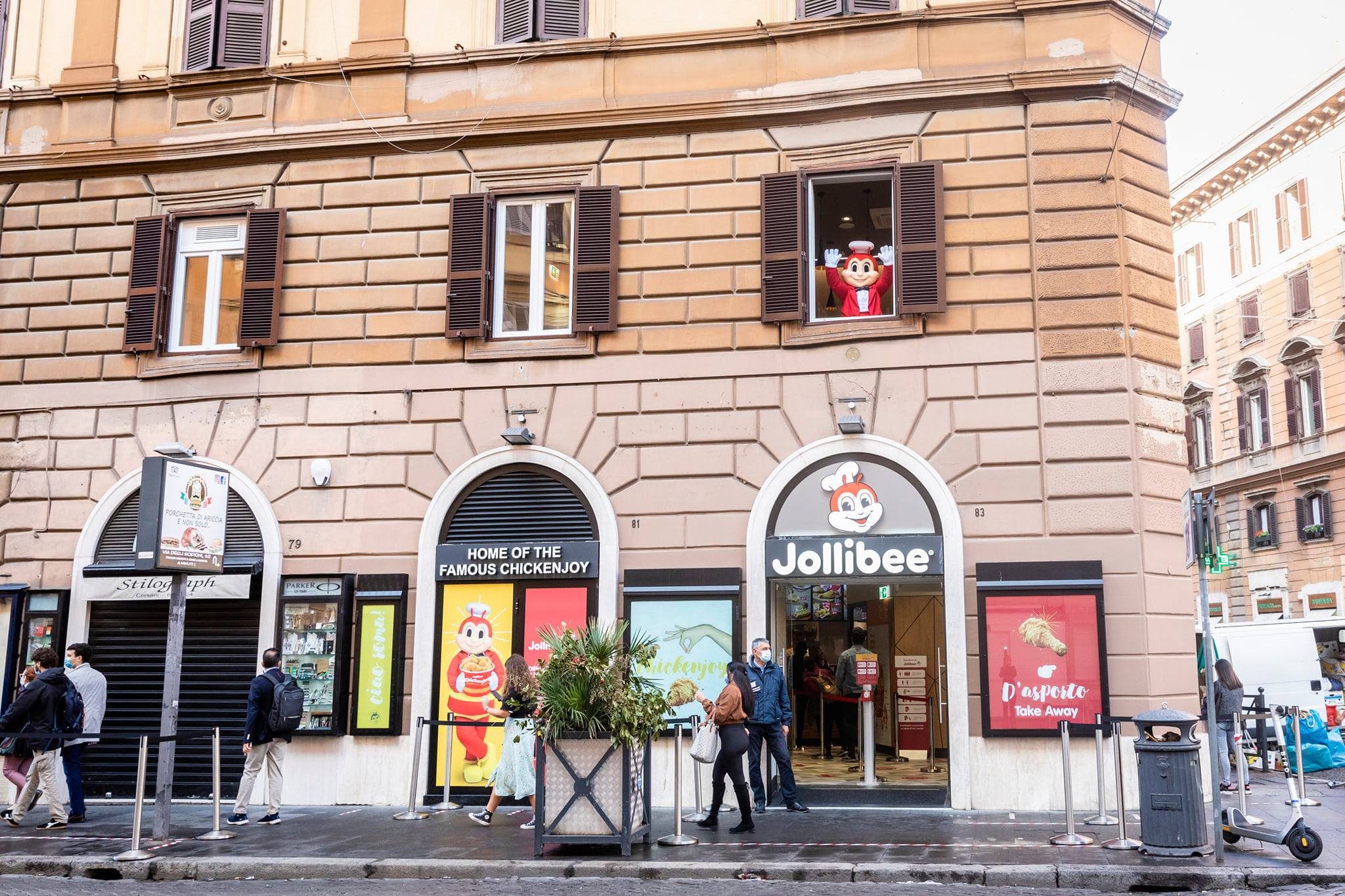Jollibee opens first store in Rome