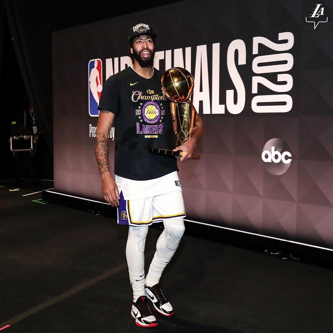 Anthony Davis relishes 1st NBA title after turmoil, trade