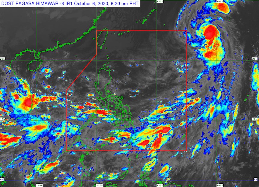 Parts of Philippines seeing rain from LPA, southwest monsoon